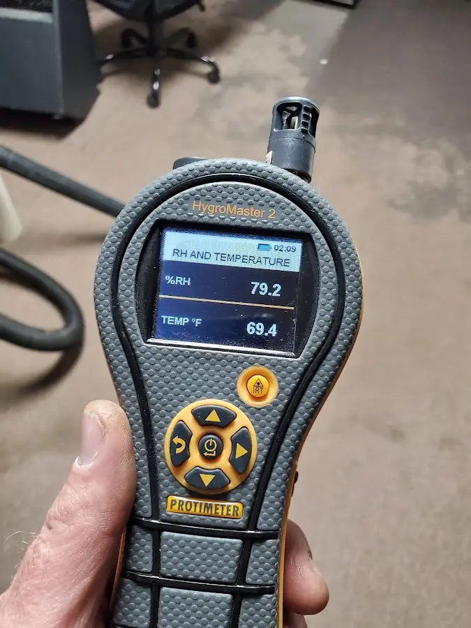 Moisture meter humidity assessment for Fire & Smoke Damage Restoration in Happy Valley